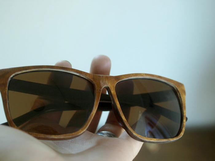 wooden sunglasses