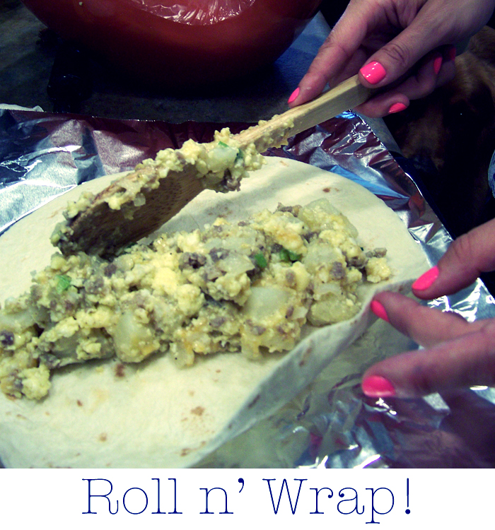 breakfast burritos