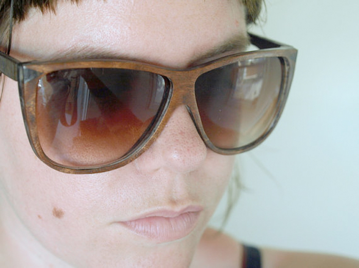 wooden sunglasses