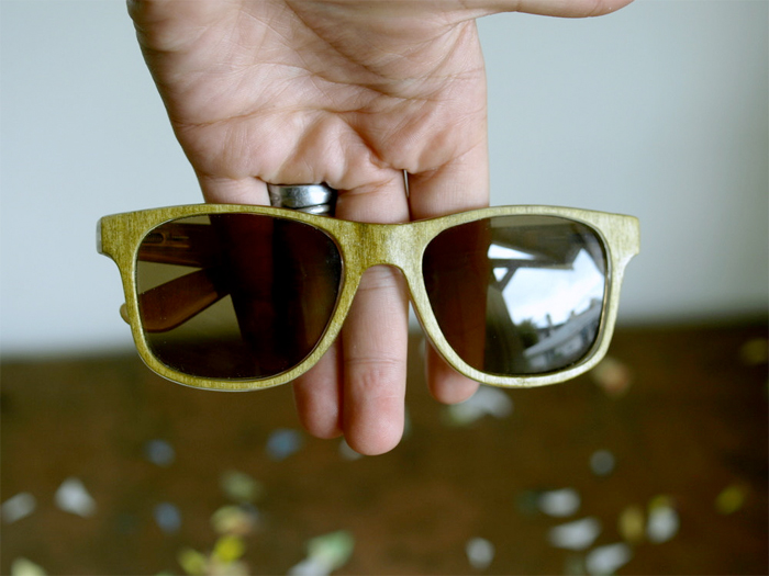 wooden sunglasses
